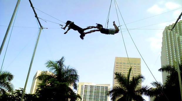 the flying trapeze Miami